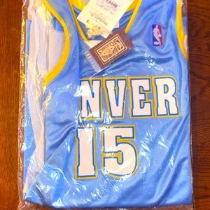 Mitchell & Ness Authentic Denver Nuggets Carmello Anthony Rookie Throwback BNWT.